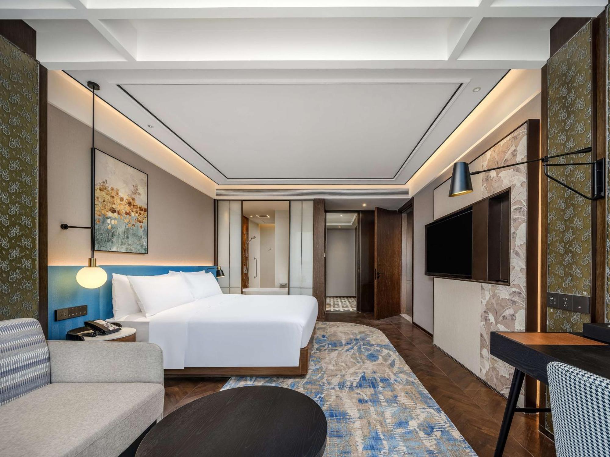 Hilton Garden Inn Beijing Guomao Exteriör bild