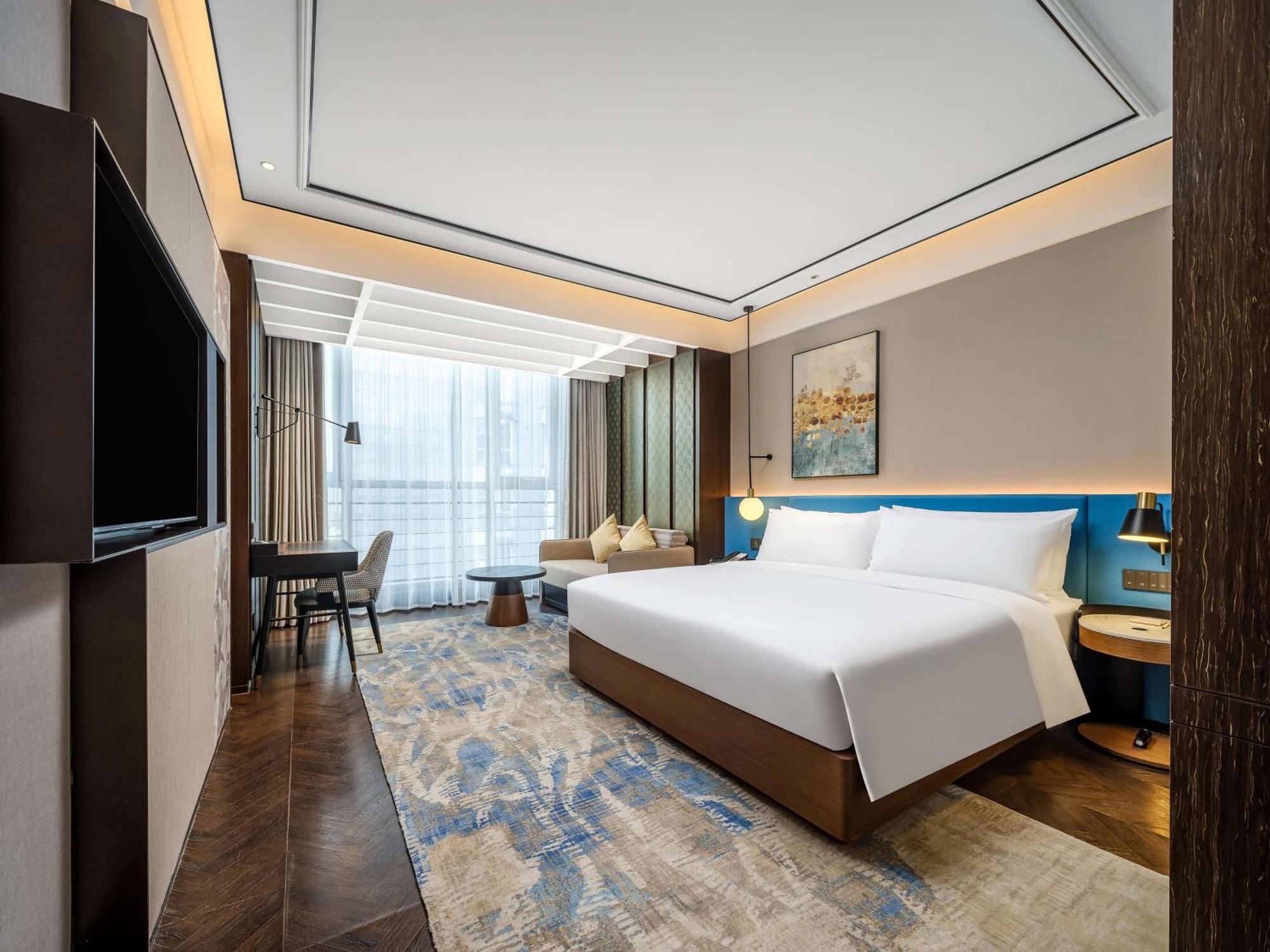 Hilton Garden Inn Beijing Guomao Exteriör bild