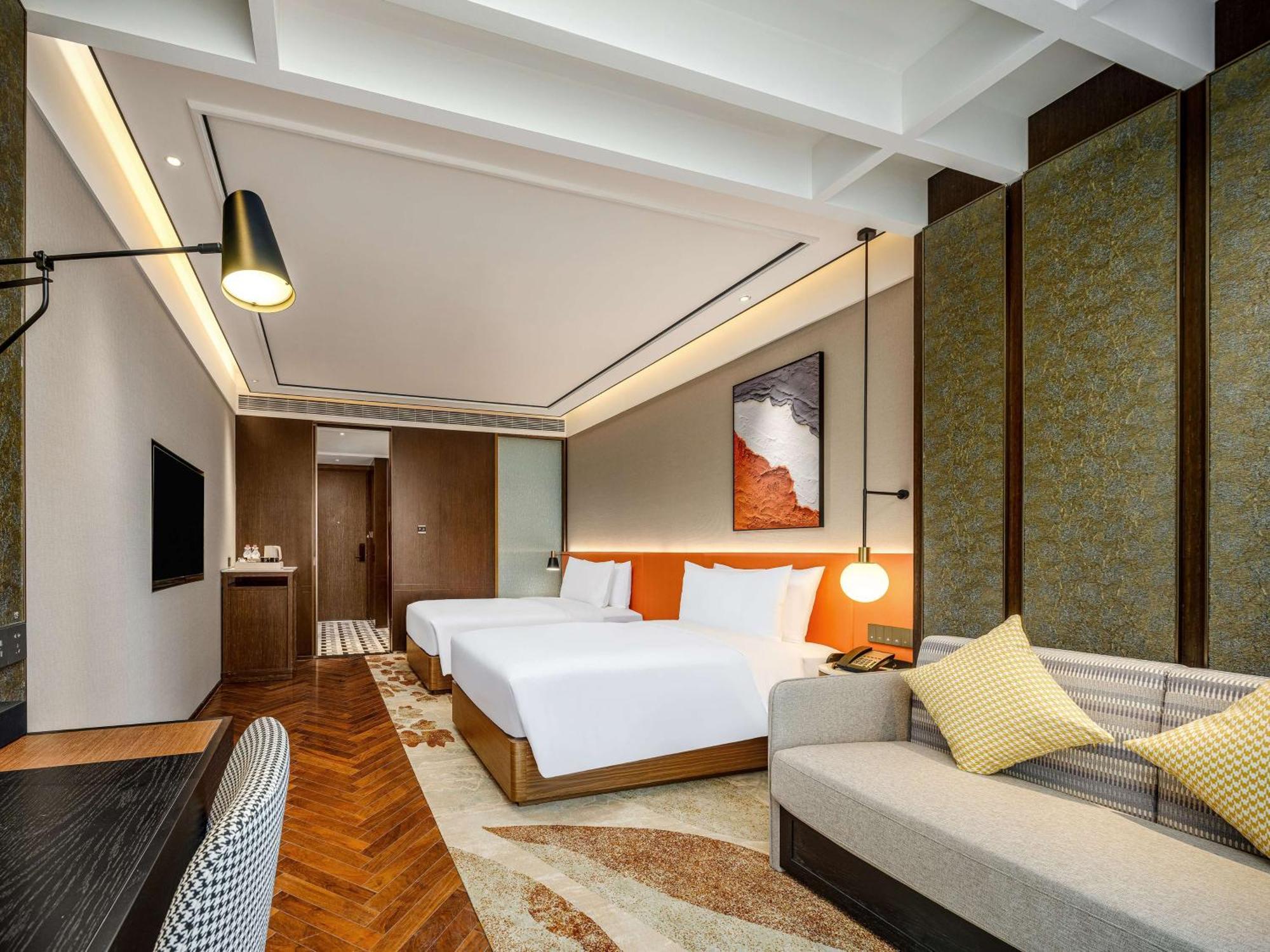 Hilton Garden Inn Beijing Guomao Exteriör bild