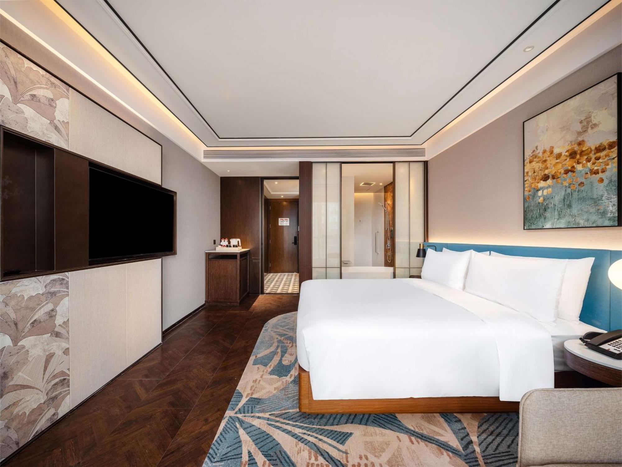 Hilton Garden Inn Beijing Guomao Exteriör bild