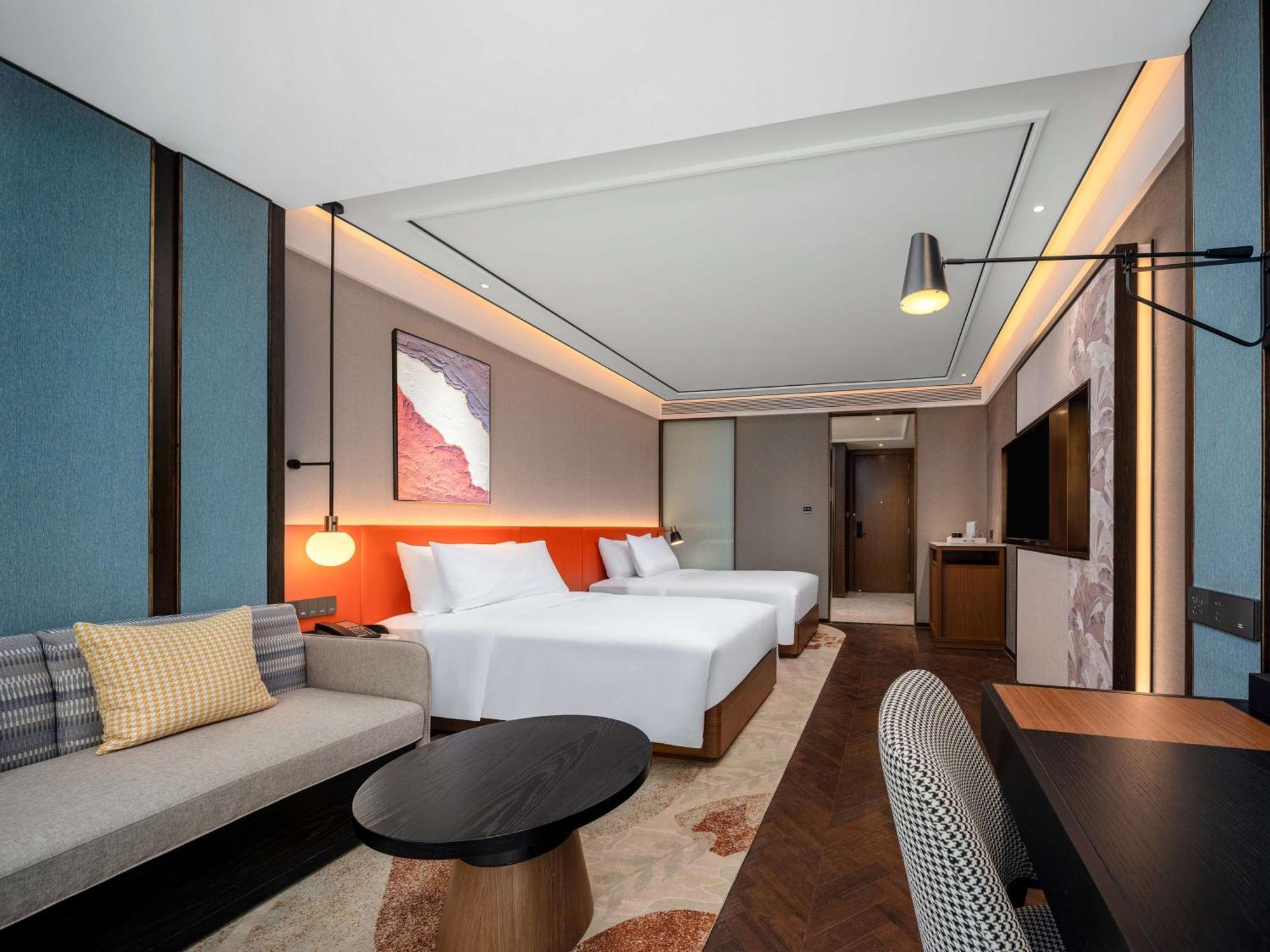 Hilton Garden Inn Beijing Guomao Exteriör bild