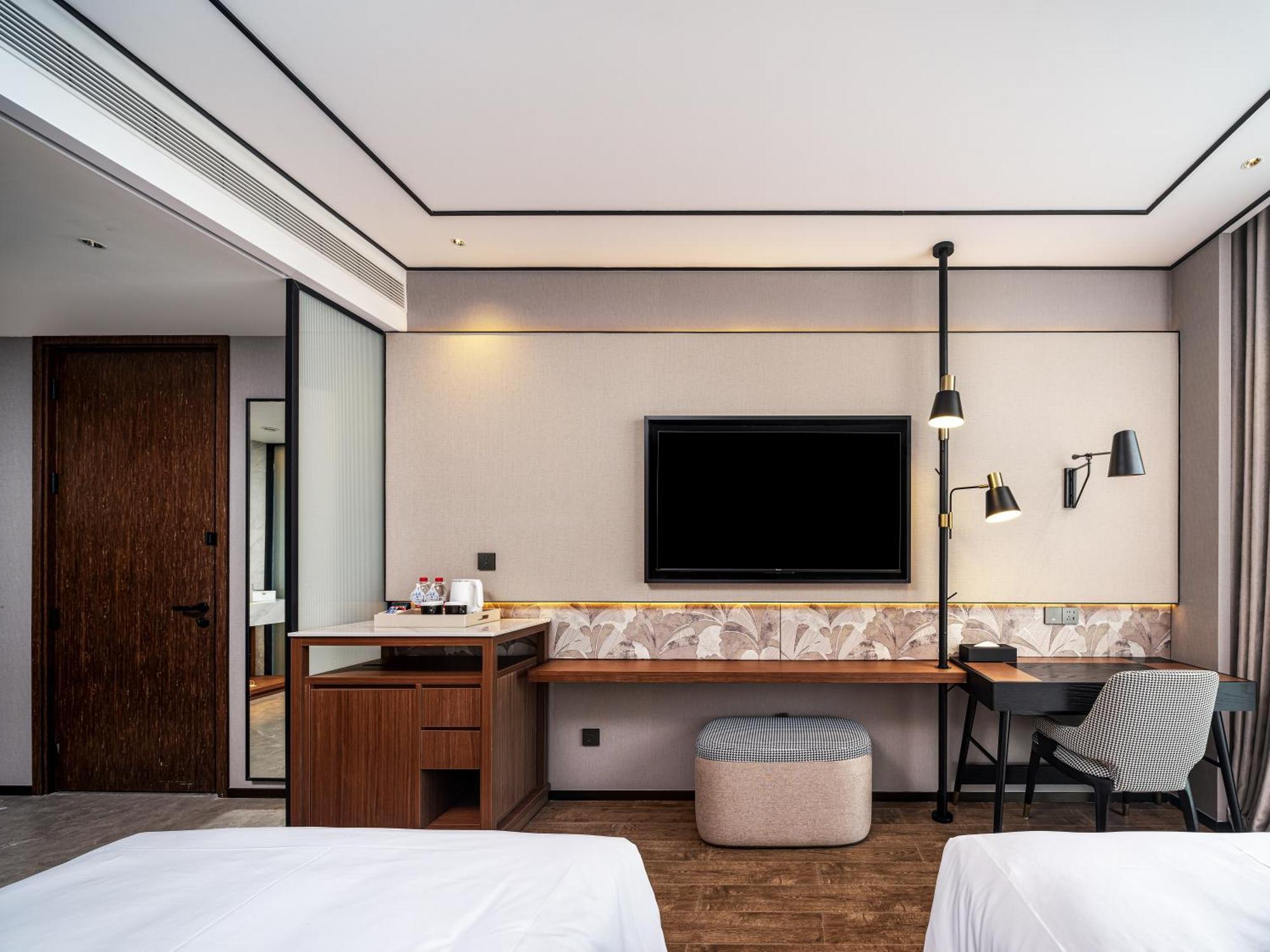 Hilton Garden Inn Beijing Guomao Exteriör bild